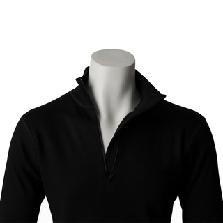 100% Merino Wool Zip Up Base Layer - available at Veloce Club