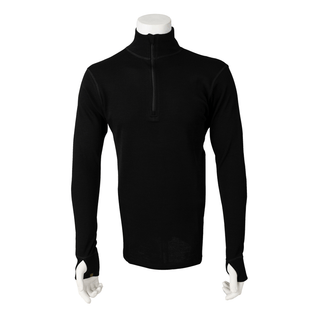 100% Merino Wool Zip Up Base Layer - available at Veloce Club