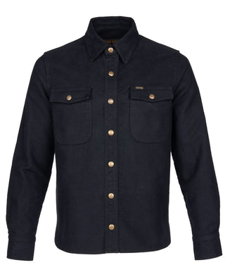 1943 CPO Shirt Moleskin Sulphur Black - available at Veloce Club