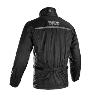 Oxford Rainseal Over Jacket in Black