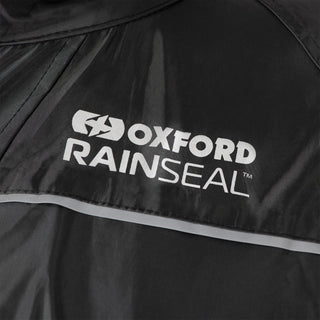 Oxford Rainseal Over Jacket in Black