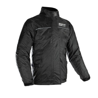 Oxford Rainseal Over Jacket in Black