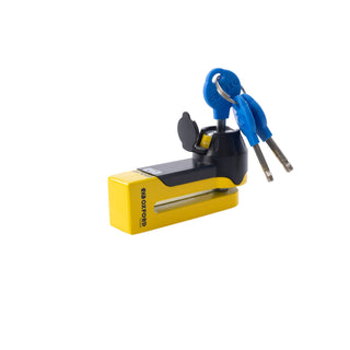 Oxford Titan 10mm Pin Disc Lock Yellow