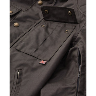 Belstaff Brooklands Waxed Cotton Jacket in Mahogany - available at Veloce Club