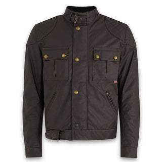 Belstaff Brooklands Waxed Cotton Jacket in Mahogany - available at Veloce Club