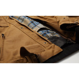 Belstaff Brooklands Waxed Cotton Jacket in Sand - available at Veloce Club