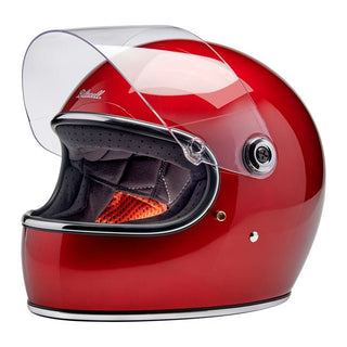 Biltwell Gringo SV Helmet - Metallic Cherry Red - available at Veloce Club