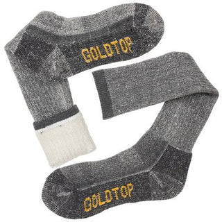 Goldtop 75% Merino Wool Motorcycle Socks - available at Veloce Club