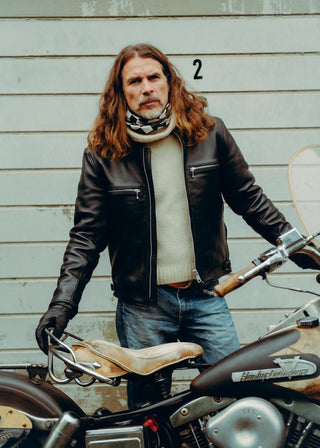 Goldtop The '68 Cafe Racer Jacket - available at Veloce Club