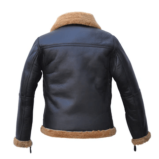 Goldtop The Battle of Britain 1940 RAF Sheepskin Flying Jacket in Dark Brown - available at Veloce Club