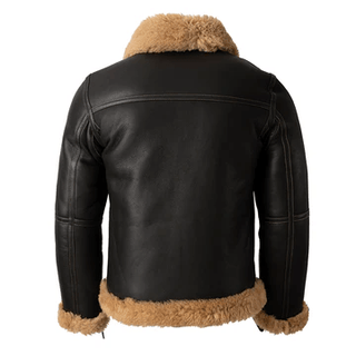 Goldtop The Battle of Britain 1940 RAF Sheepskin Flying Jacket in Dark Brown - available at Veloce Club