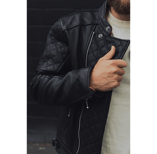 Goldtop The Bobber Jacket in Black - available at Veloce Club