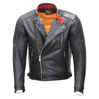 Goldtop The Bobber Jacket in Black - available at Veloce Club