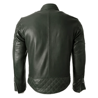 Goldtop The Bobber Jacket in Racing Green - available at Veloce Club