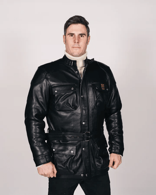 Goldtop The Patrol Jacket in Black - available at Veloce Club