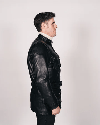 Goldtop The Patrol Jacket in Black - available at Veloce Club