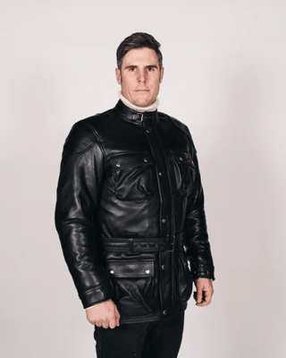 Goldtop The Patrol Jacket in Black - available at Veloce Club