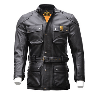 Goldtop The Patrol Jacket in Black - available at Veloce Club