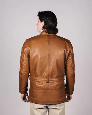 Goldtop The Patrol Jacket in Golden Ochre - available at Veloce Club