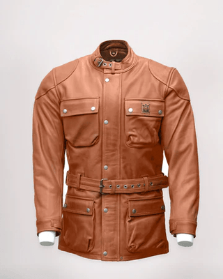 Goldtop The Patrol Jacket in Golden Ochre - available at Veloce Club