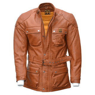 Goldtop The Patrol Jacket in Golden Ochre - available at Veloce Club