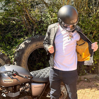 Goldtop The Summer Flat Tracker Jacket - available at Veloce Club