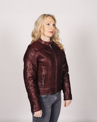 Goldtop Women's '76 Cafe Racer Jacket (2022 Model) - available at Veloce Club