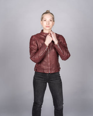 Goldtop Women's '76 Cafe Racer Jacket (2022 Model) - available at Veloce Club