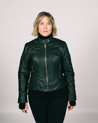 Goldtop Women's '76 Cafe Racer Jacket (2022 Model) - available at Veloce Club