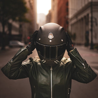 Goldtop Womens '76 Cafe Racer Jacket - available at Veloce Club