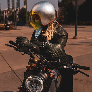 Goldtop Womens '76 Cafe Racer Jacket - available at Veloce Club