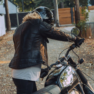 Goldtop Womens '76 Cafe Racer Jacket - available at Veloce Club