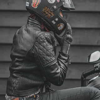 Goldtop Womens Bobber Jacket - available at Veloce Club