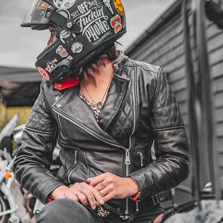 Goldtop Womens Bobber Jacket - available at Veloce Club