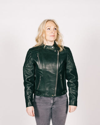 Goldtop Women's Bobber Jacket (2022 Model) - available at Veloce Club