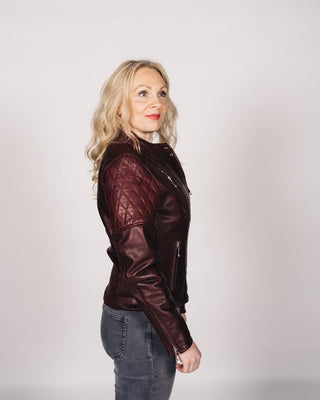 Goldtop Women's Bobber Jacket (2022 Model) - available at Veloce Club