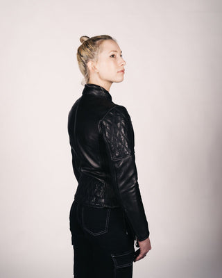 Goldtop Womens Bobber Jacket - available at Veloce Club