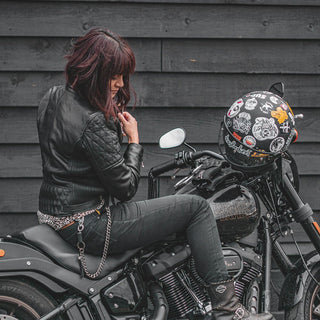 Goldtop Womens Bobber Jacket - available at Veloce Club