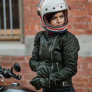 Goldtop Womens Bobber Jacket - available at Veloce Club