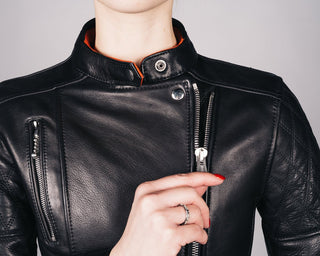 Goldtop Womens Bobber Jacket - available at Veloce Club