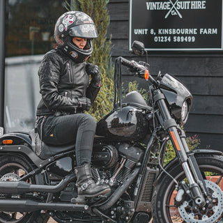 Goldtop Womens Bobber Jacket - available at Veloce Club