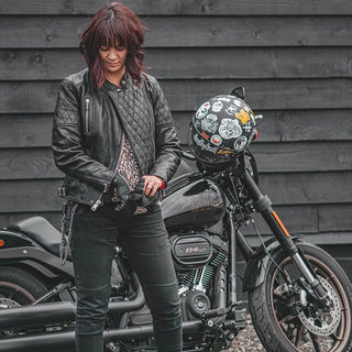 Goldtop Womens Bobber Jacket - available at Veloce Club