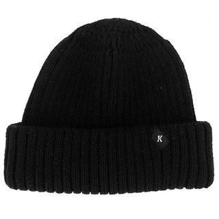 Kytone Ben Beanie in Black - available at Veloce Club