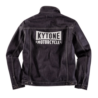 Kytone Go Big Denim Jacket - available at Veloce Club