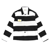 Kytone Prisoner Jacket in Black and White - available at Veloce Club