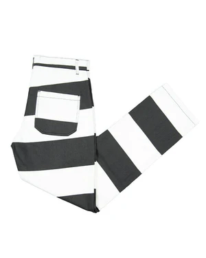 Kytone Prisoner Pants in Black and White - available at Veloce Club