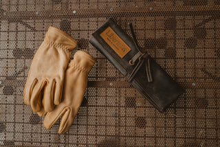 Libertatia Oilskin Tool Roll in Highlands - available at Veloce Club