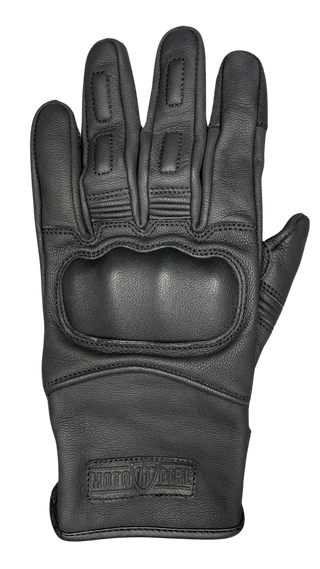 MotoGirl Bessie Gloves in Black - available at Veloce Club