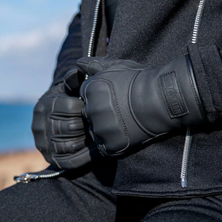 MotoGirl Bessie Gloves in Black - available at Veloce Club