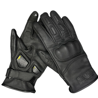 MotoGirl Bessie Gloves in Black - available at Veloce Club